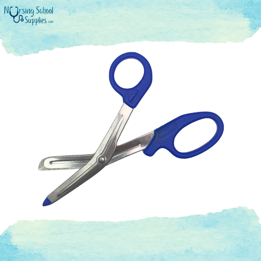 Blue Nursing Utility Scissors