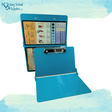 Load image into Gallery viewer, Teal Foldable Nursing Clipboard
